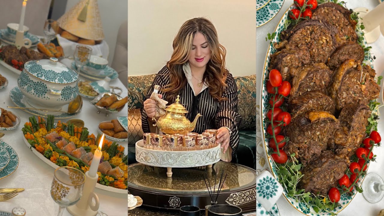 طاولة الافطار متنوعة من داكشي لي يبغيلك الخاطر 😉(الطحال معمر)