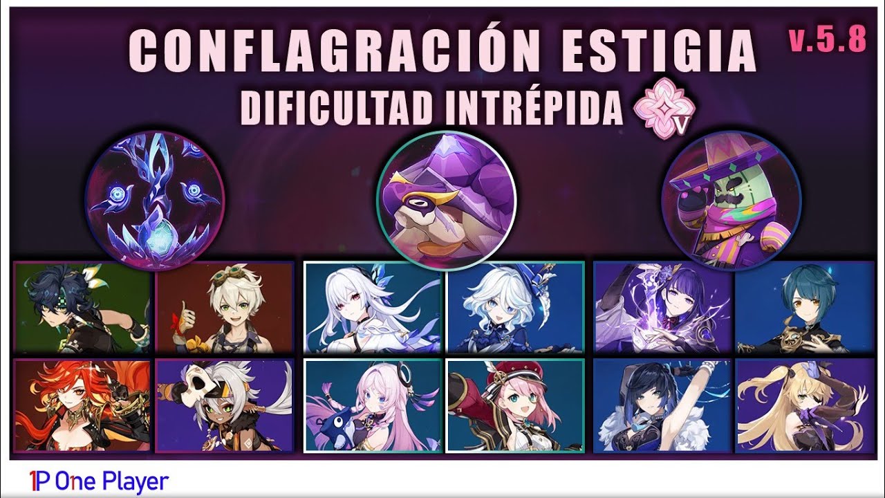 CONFLAGRACIÓN ESTIGIA 5.8 - Dificultad Intrépida / Kinich - Skirk - Raiden 