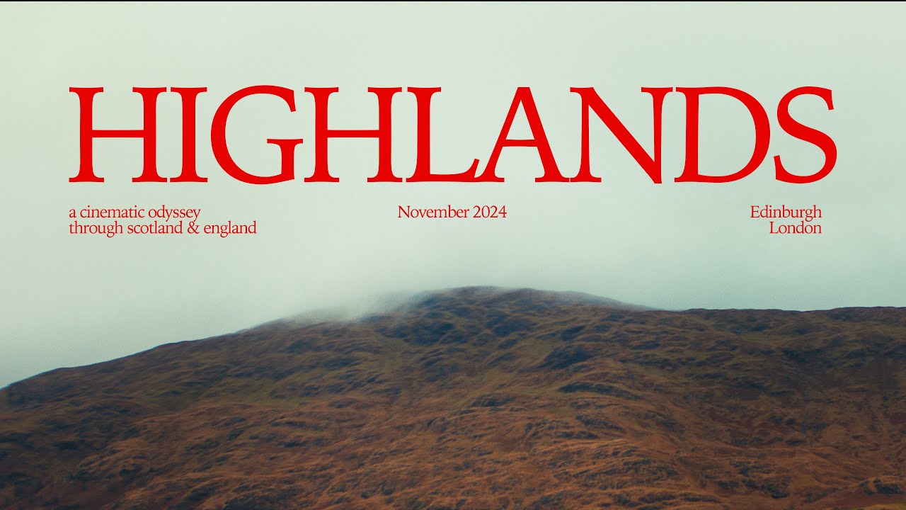 Scottish Highlands | Blackmagic 6k Pro + Blazar Remus Anamorphic