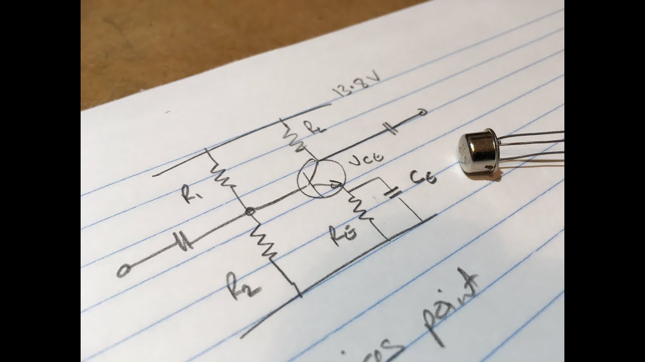 Common Emitter Amplifier Biasing Calculations