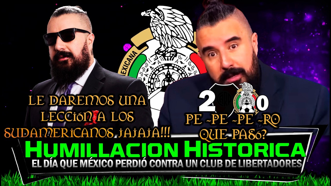 El DÍA que MÉXICO por fin iba a salir victorioso contra la CONMEBOL peeerooo...🤣 Narración Graciosa🔥