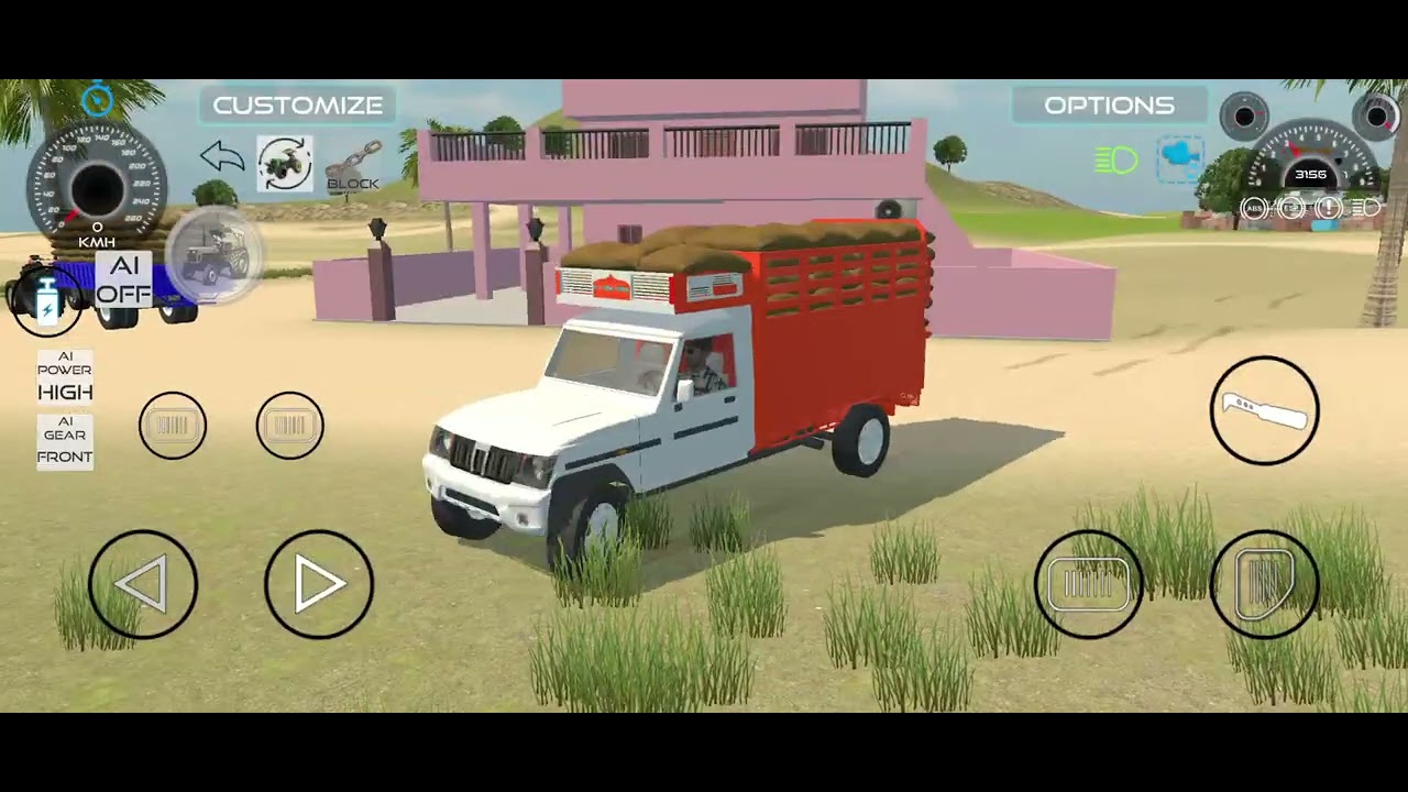 Indian vehicles game Aaj savan gaon ko jana hai 🚜 3k subscribe Karo 1k like karo 