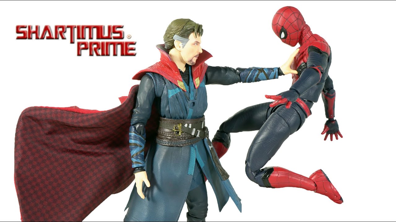 SH Figuarts Spider-Man No Way Home Upgraded Suit Marvel Studios Sony Movie Action Figure Review