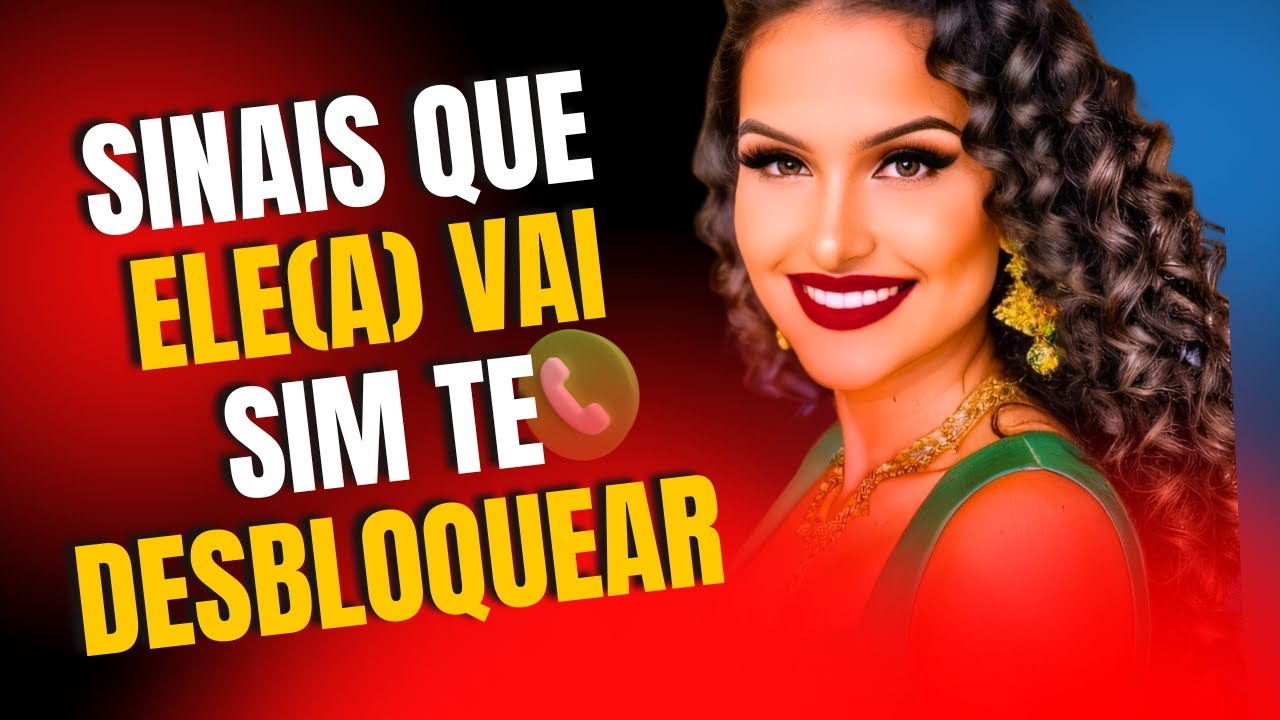 ELE(A) me BLOQUEOU No whatsapp vai desbloquear? SINAIS QUE ELE(A) AINDA VAI SIM TE DESBLOQUEAR