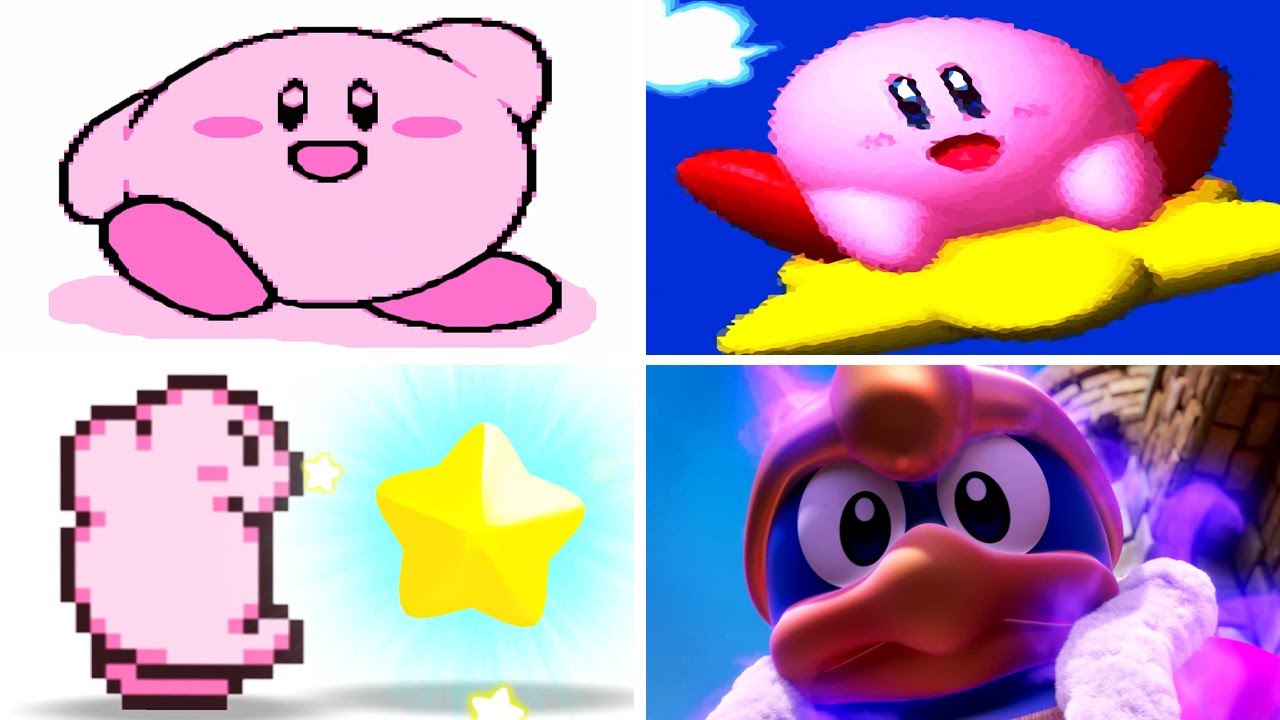 Kirby Series - Evolution of All Introductions
