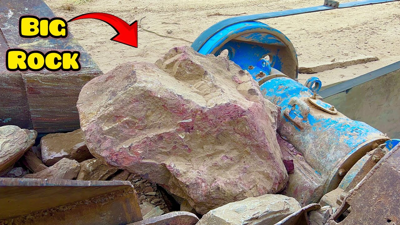💆‍♀️Satisfying Stone Crushing Process ASMR Giant Rock Crushing ,Jaw Crusher in Action