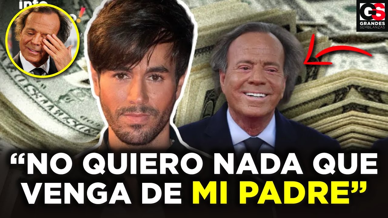 Enrique Iglesias RECHAZA Herencia Millonaria de su Padre Julio Iglesias 