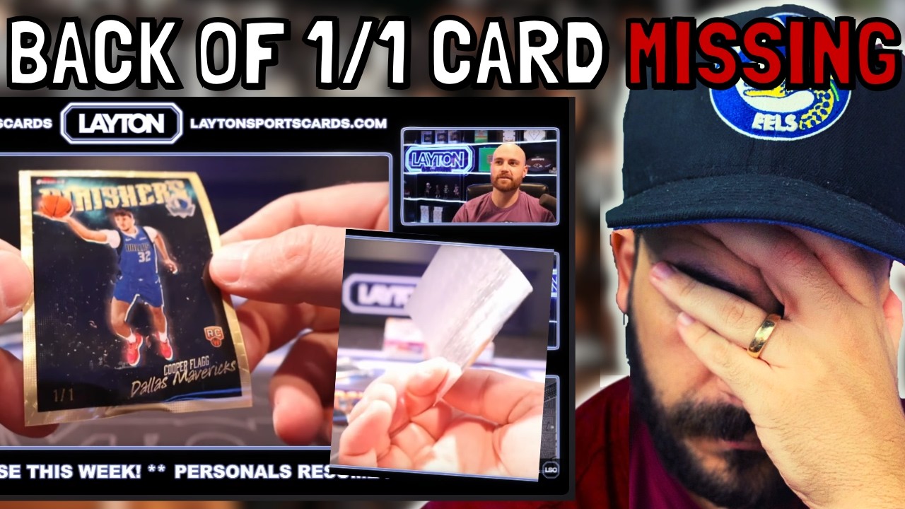 Cooper Flagg Superfractor Missing Back of Card 🚨 Backdoored Messi 1/1s 👀 & MORE! SPORTS CARD NEWS