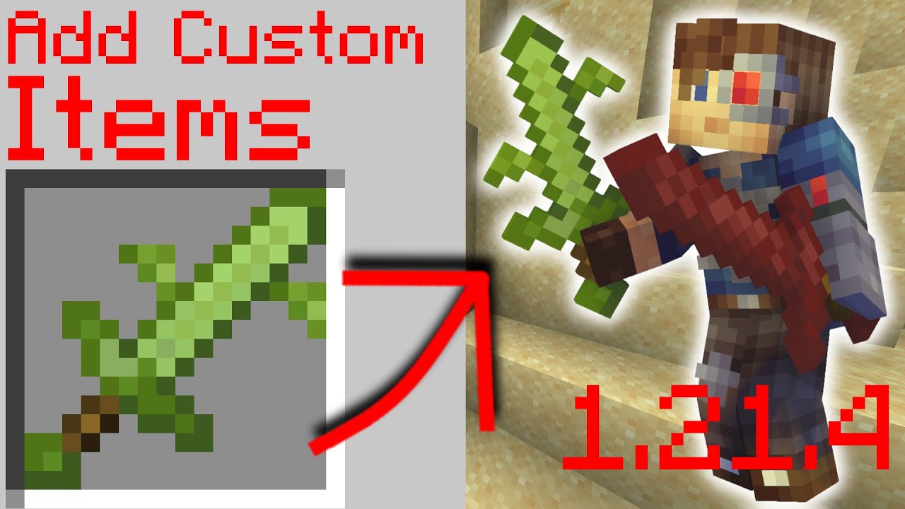 Как добавить пользовательские предметы в Minecraft 1.21.4 - 1.21.10 (руководство по Datapack)