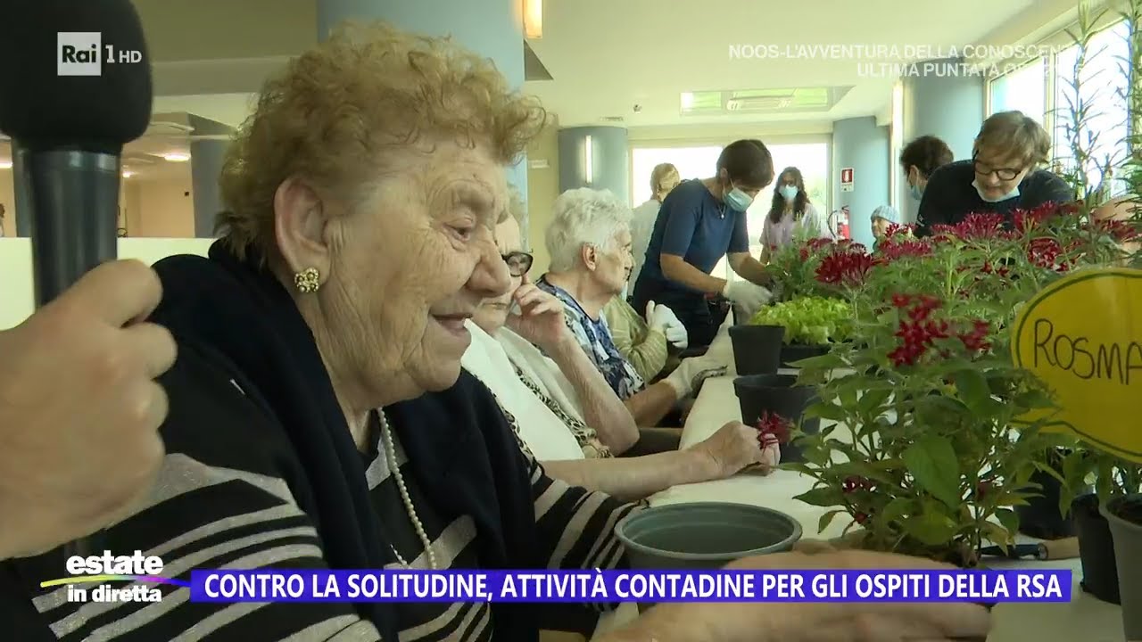 Attività contadine per gli ospiti della RSA - Estate in diretta 03/08/2023