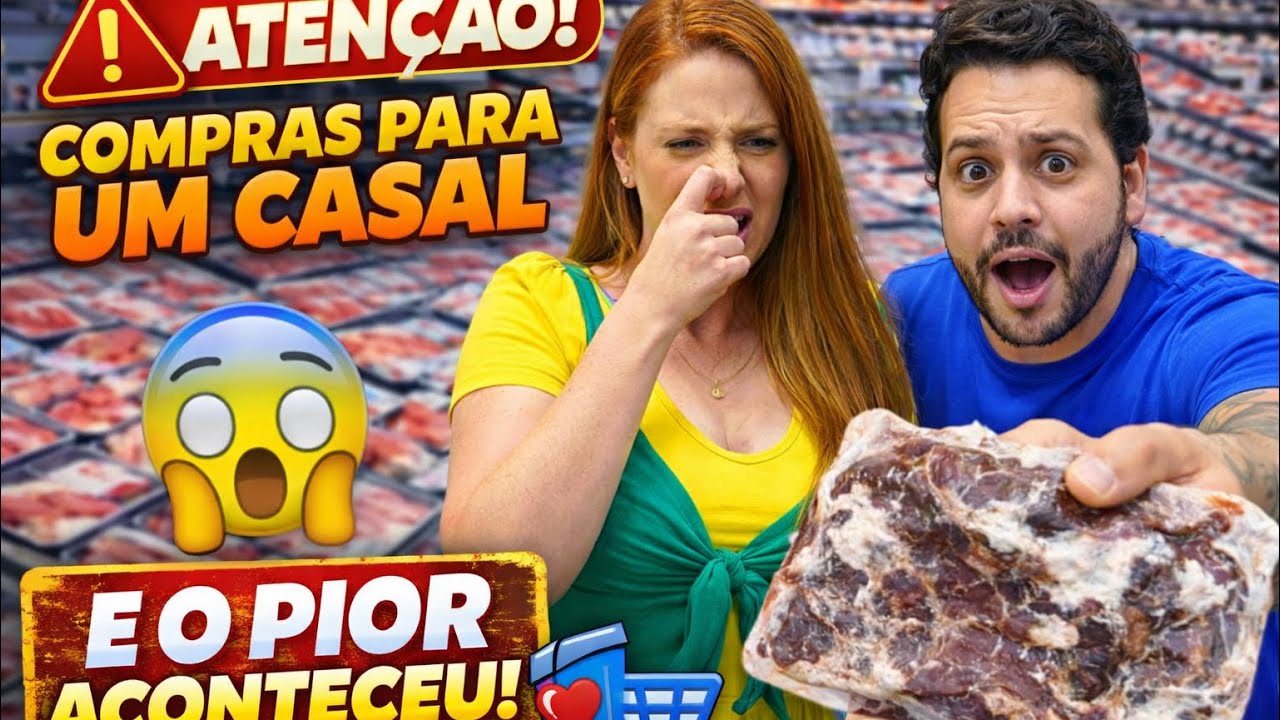 COMPRAS PARA UM CASAL E O PIOR ACONTECEU. NÃO COMPREM SER VER ESSE VÍDEO ! 