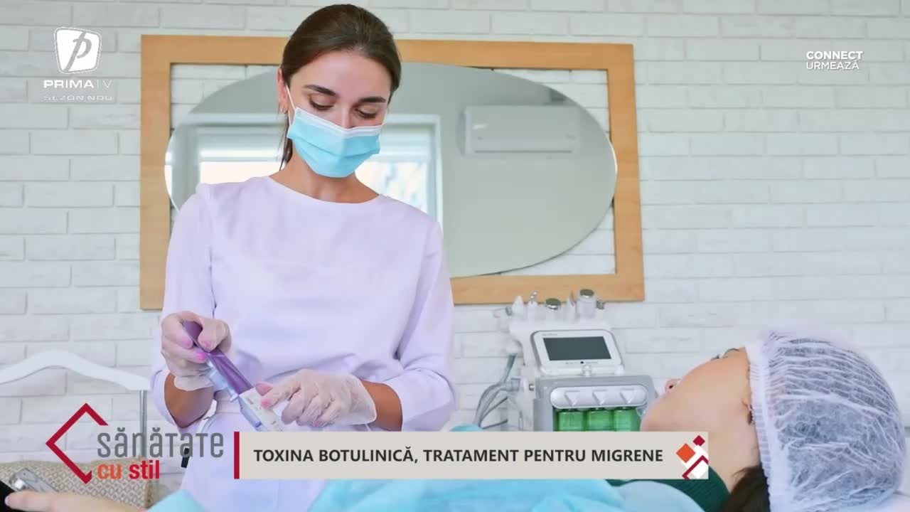 Toxina botulinică - tratament pentru migrene