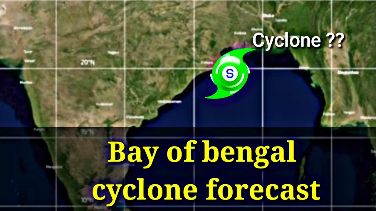 Bay of bengal upcoming system animation l cyclone update india