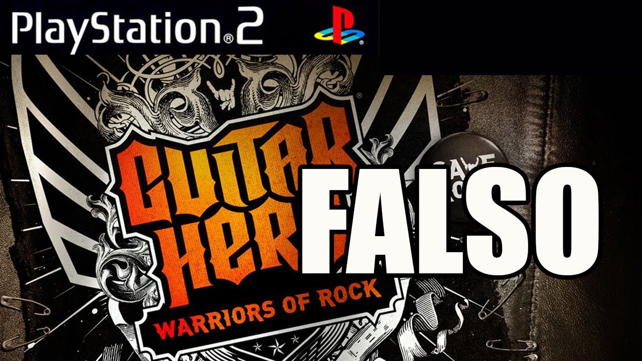Juegos de GUITAR HERO que creíamos REALES pero son FALSOS