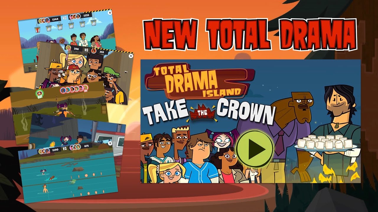 ИГРАЕМ В НОВУЮ ИГРУ TOTAL DRAMA ISLAND! | Total Drama Island: Take The Crown