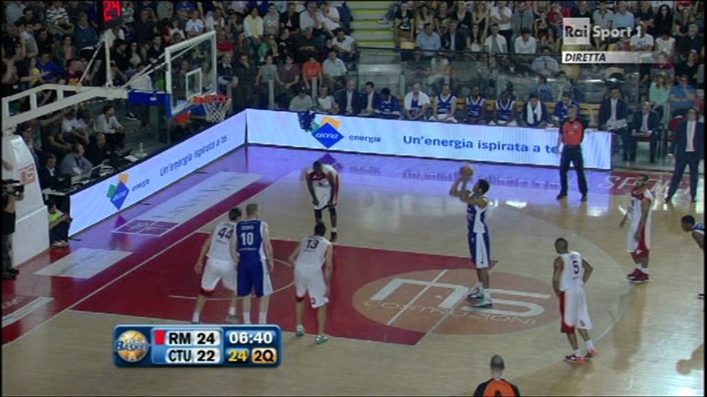 Virtus Acea Roma - Lenovo Cantu semifinale №5 1st half