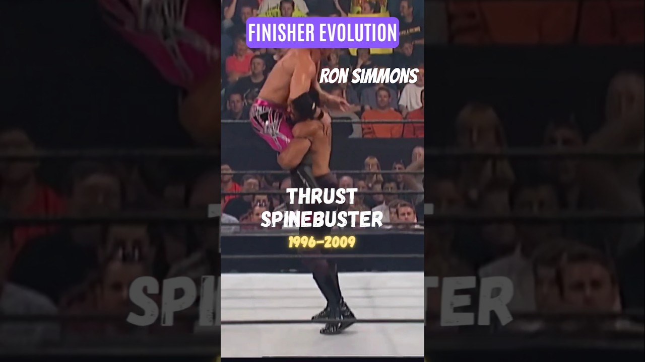 Every FINISHER of Ron Simmons ! #shorts #wwe