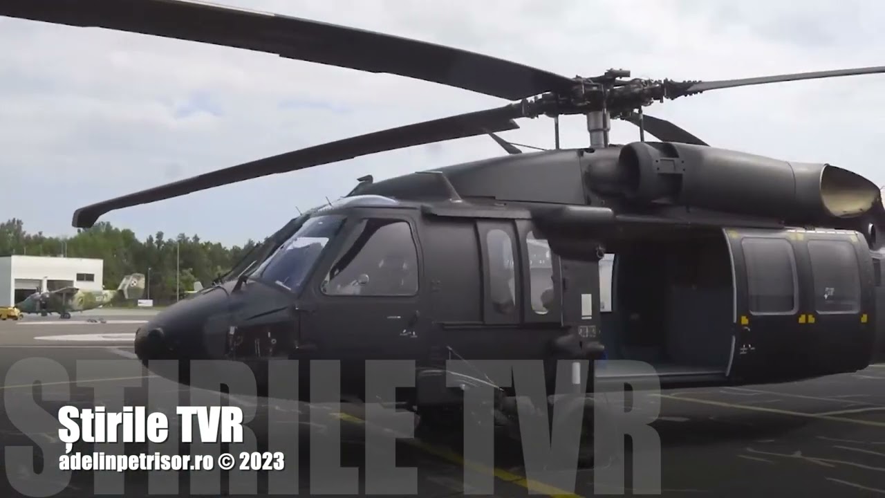 Aerostar Bacău, compania care va asigura întreținerea elicopterelor Black Hawk