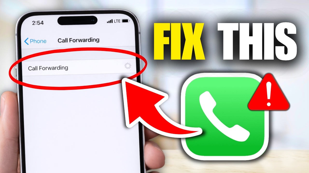 How To Fix Call Forwarding Spinning Wheel On iPhone