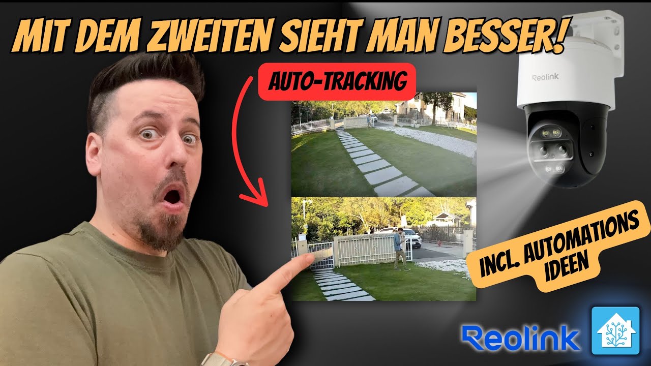🔭 Zwei Linsen, ein Wow! 😮 Reolink Trackmix im Smart Home Check 🏡
