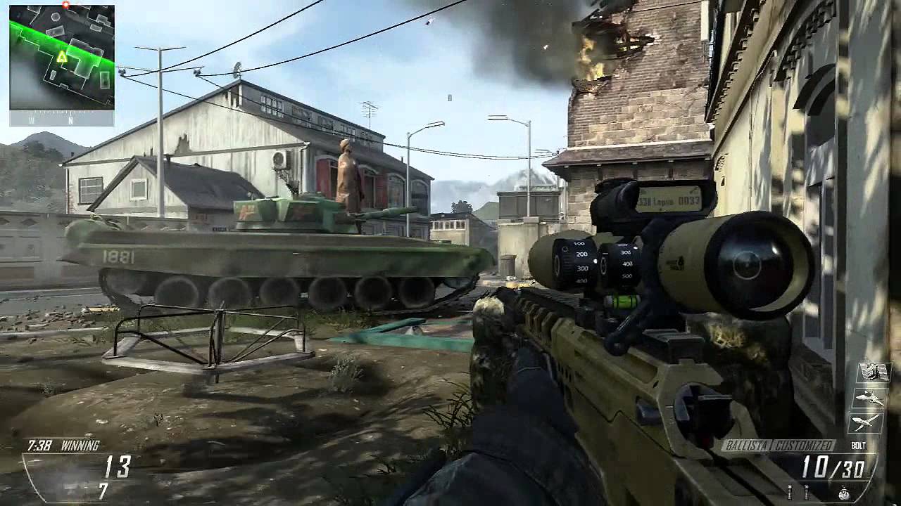 OpTic Predator 30-3 Black Ops 2 Sniper Gameplay