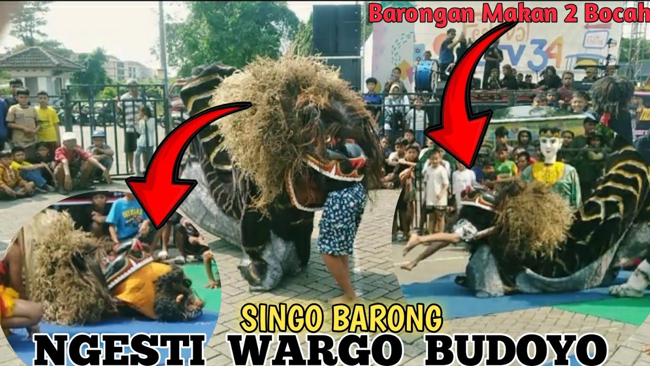 FULL ATRAKSI‼BARONGAN MAKAN 2 ORANG SEKALIGUS & MANAK NWB LIVE STADION KENDAL#nwb#barongan#sctv#aksi