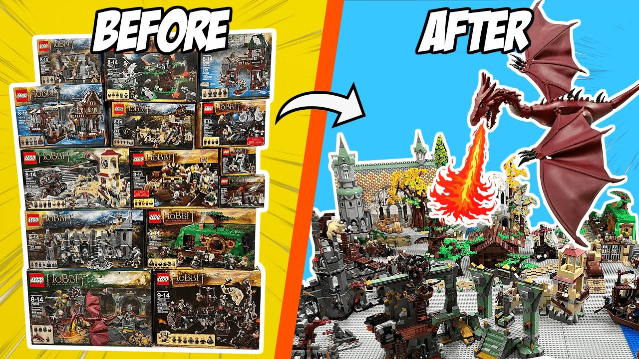 Я собрал КАЖДЫЙ набор LEGO «Хоббит», который когда-либо создавался...