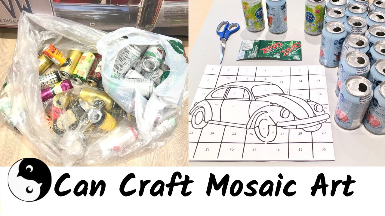Can Craft Mosaic Art | Birdz of a Feather