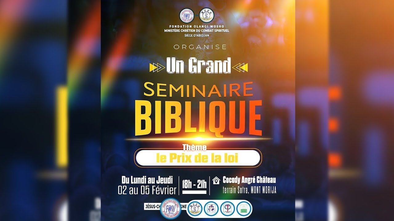 Séminaire biblique_Jour 1