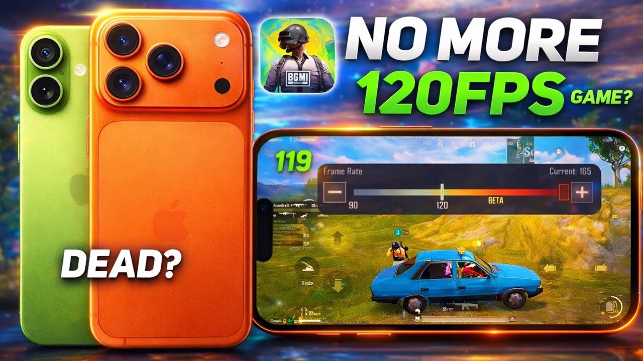 iPhone 17 DEAD? 😱 BGMI 165 FPS Update Changes EVERYTHING!