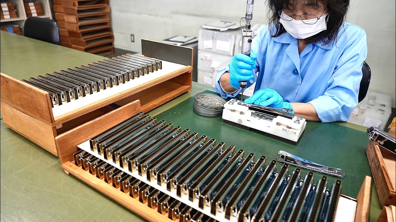 Японская гармоника: как каждая изготавливается вручную
