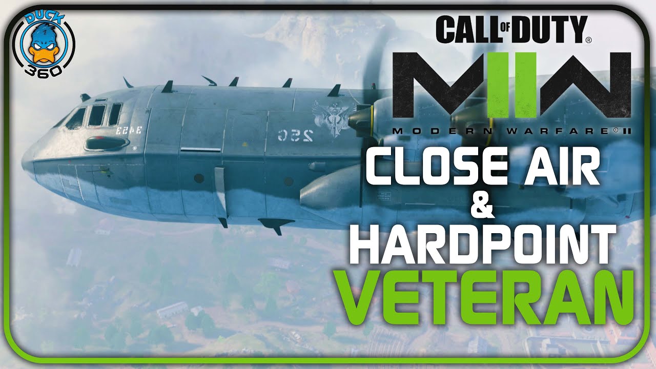 Call of Duty Modern Warfare 2 VETERAN Difficulty CLOSE AIR and HARDPOINT Missions Walkthrough