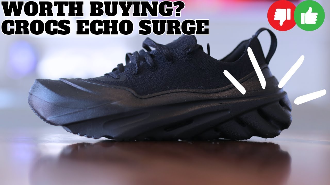 Worth Buying? New Crocs Echo Surge Sneaker Review!