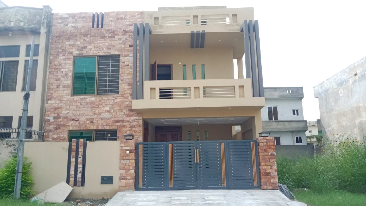 8 Marla Beautiful Brand New House For Sale in River Garden Islamabad