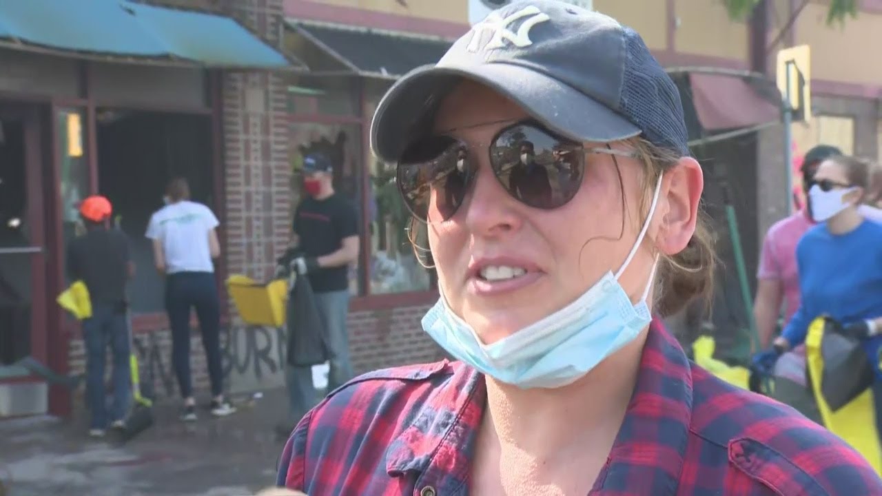 'There's Nothing Left': Tears Of Sadness As Community Members Clean Uu