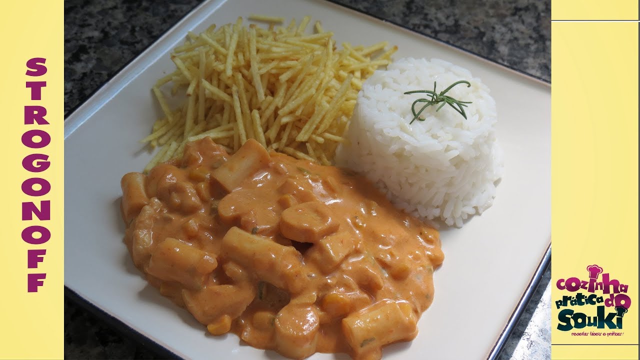 Strogonoff - Cozinha prática - Receita fácil e simples
