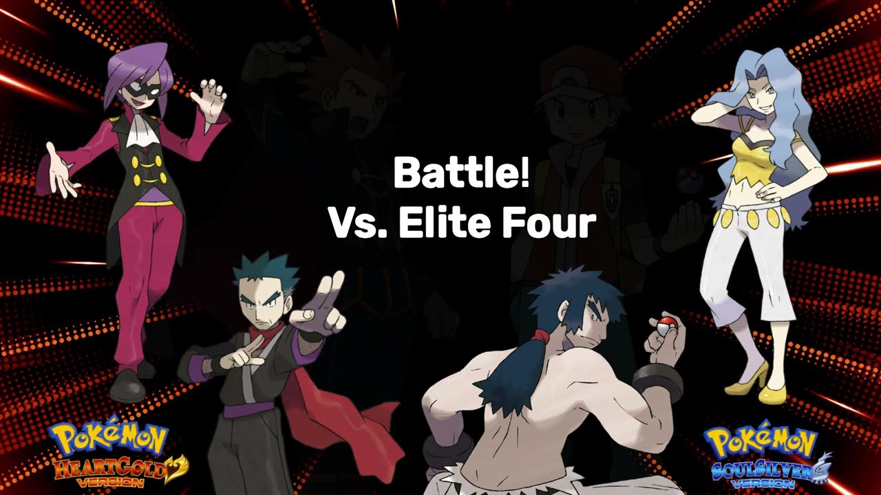 Pokemon HGSS - Battle! Vs Elite Four (Custom Theme)