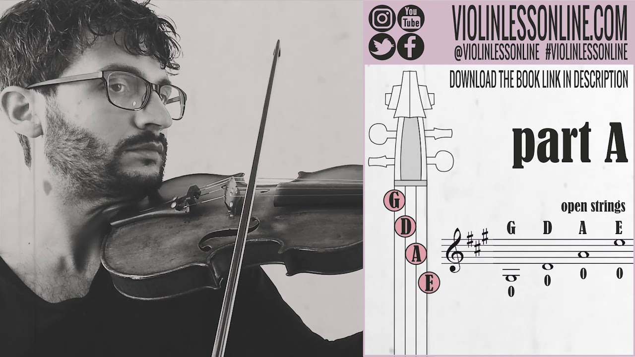 #01 Adele - Someone Like You - (Part A) Violin Song Tutorial