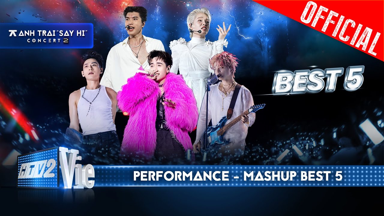 LI&Ecirc;N KH&Uacute;C BEST 5 - Đức Ph&uacute;c x RHYDER x Quang H&ugrave;ng MasterD x Isaac x HIEUTHUHAI | ATSH Concert 2