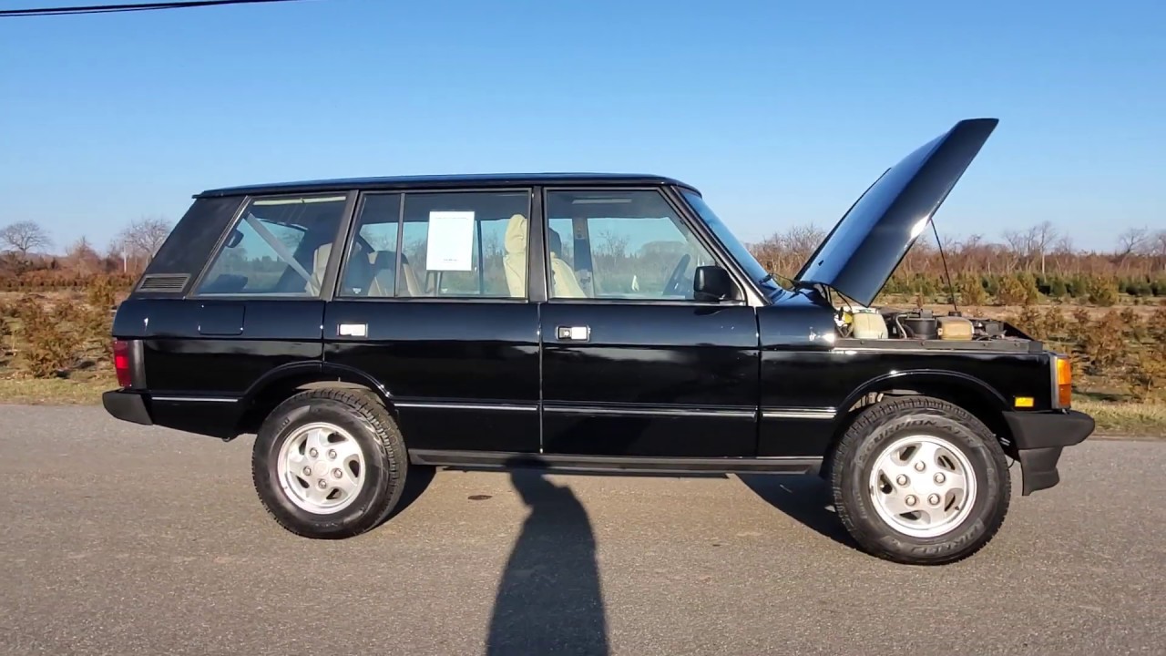1995 Rang Rover Classic LWB For Sale~New Black Paint~4.2 V8~Great Condition & Runs Fantastic!