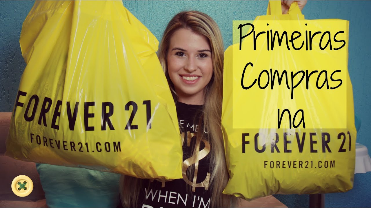 Primeiras Compras na Forever 21  - Fabi Santina