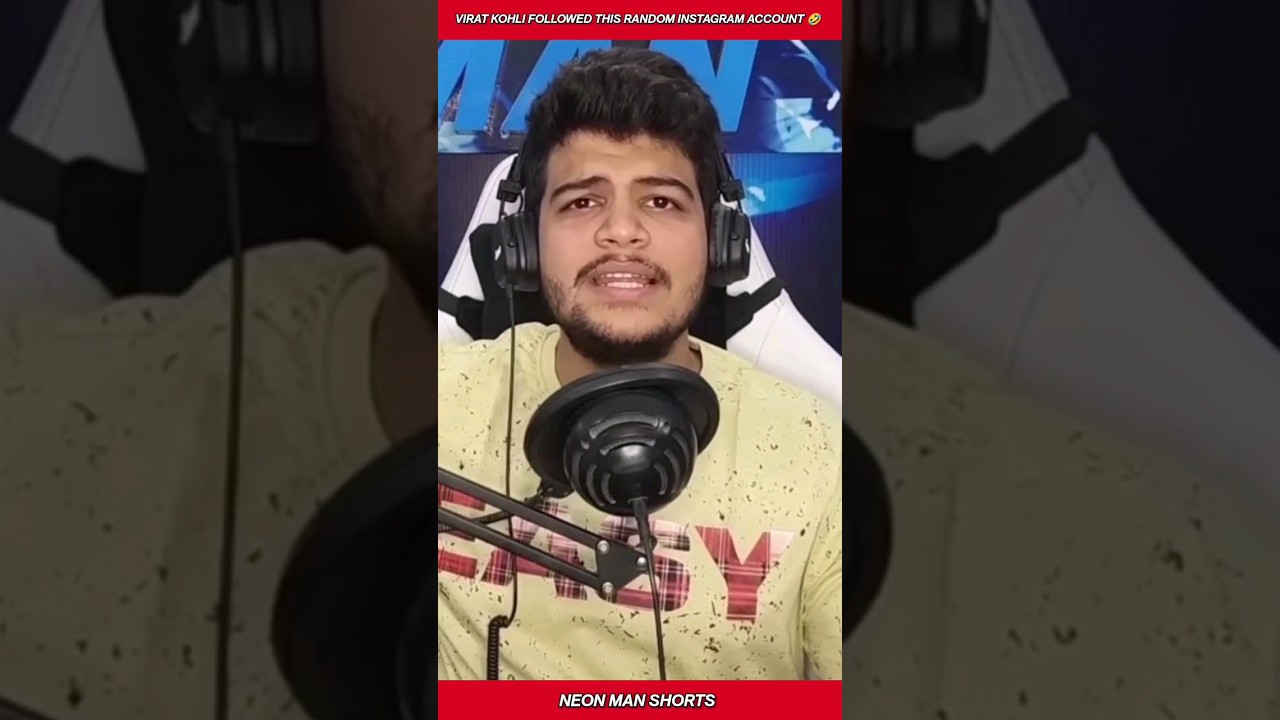 Virat Kohli Followed this Random Instagram Account 🤣 | Virat Kohli Interesting News 