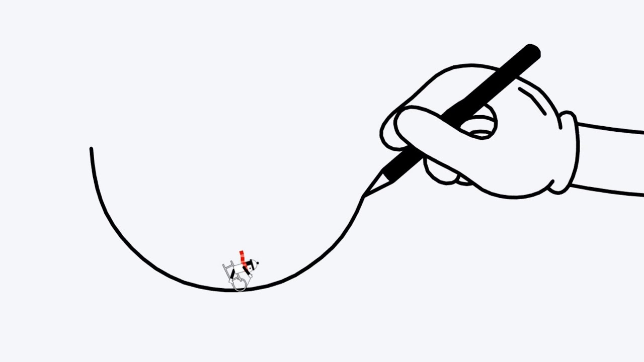 Falling to the Beat - Line Rider