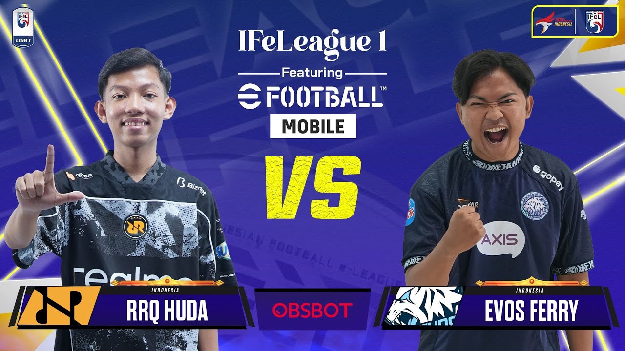 PERTUNJUKAN LUAR BIASA !! | RRQ_HUDA VS EVOS_FERRY | IFeLeague 1 ft. eFootball on Mobile