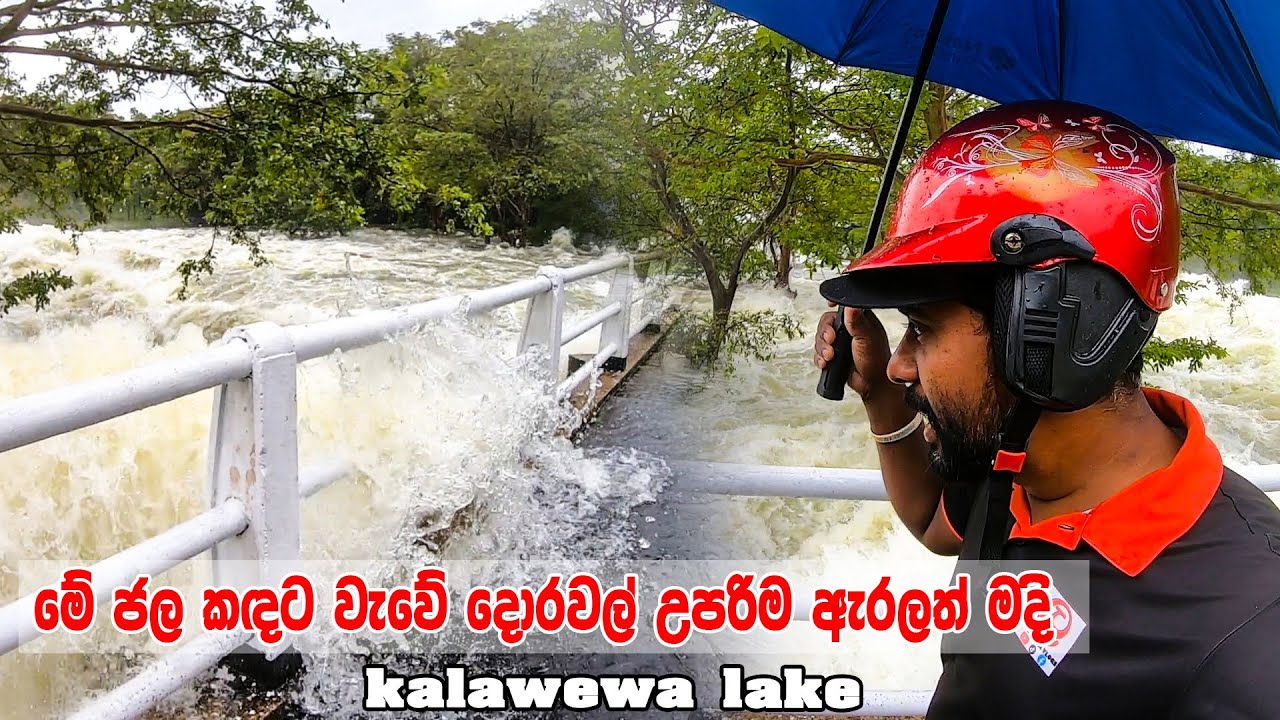 දොරවල් හොදටම ඇරලා ඒත් මදි මේ වතුරට | පාළමට උඩින් යන්න ඔන්න මෙන්න | kala wava wan danawa|