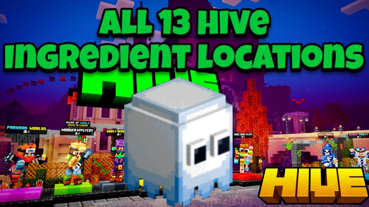 All 13 Hive Halloween 2024 Ingredient LOCATIONS!