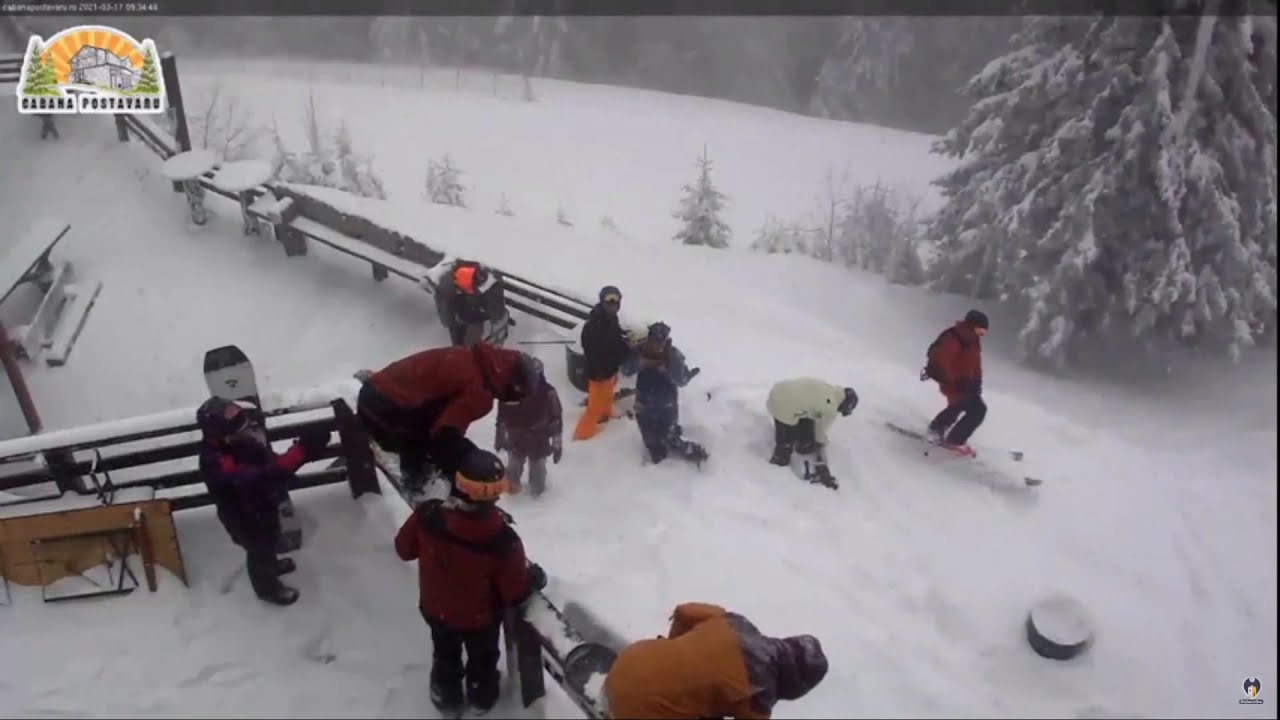 Powder Day is Fun Day - Poiana Brasov - Cabana Postavaru Cabin