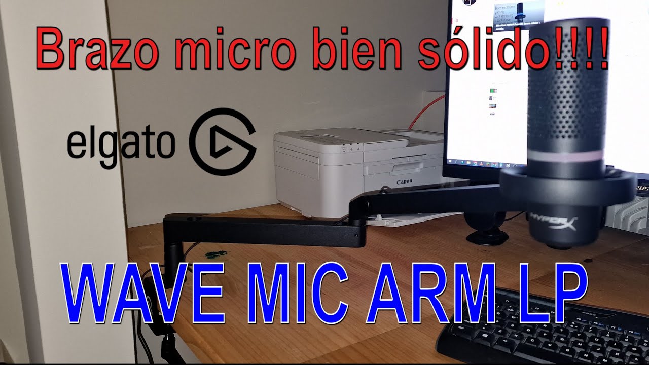 Elgato Wave Mic Arm LP Soporte de micro muy sólido!!