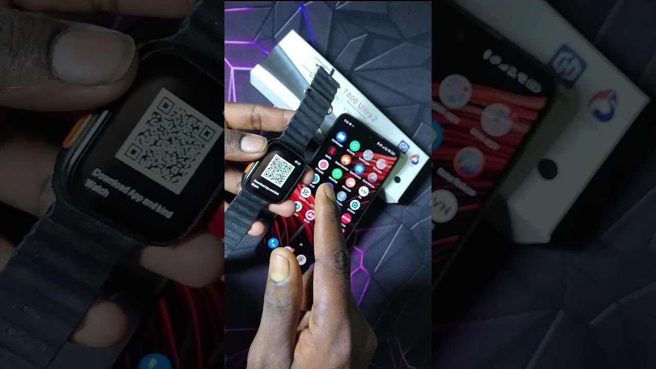 T800 Ultra 2 Smartwatch Connect To Phone | t800 ultra 2 smartwatch mobile se connect kaise kare