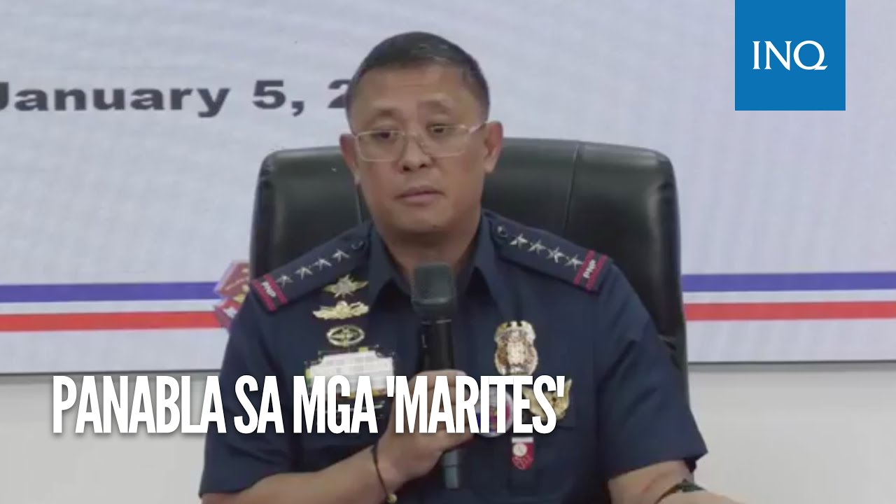 WATCH: PNP chief Azurin, nagsumite na ng courtesy resignation | Jan Escosio